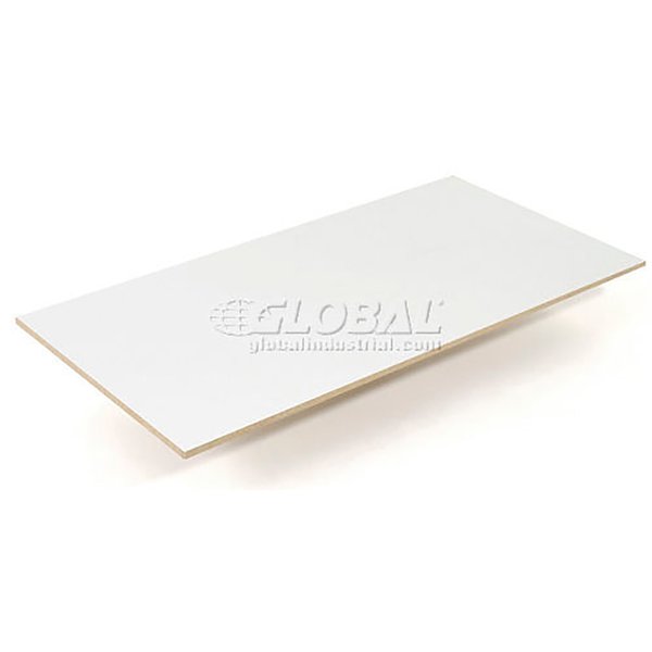 Global Industrial 1/2 Thick Melamine Laminated Deck 36W x 24D 235CP03